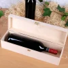 Weinverpackung aus Holz mit Gravur - Vielen Dank -