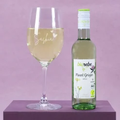 Welt beste Mama - Wein Geschenkset im Jutebeutel