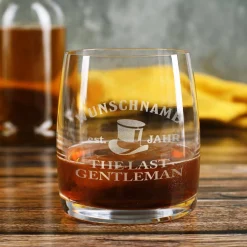 Whiskybox mit 4 Whiskygläsern und Buch über Whiskys