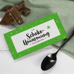 Whisky-Geschenkset zum Abschied mit Glenfiddich, graviertem Glas und Schokolade