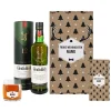 Whisky Geschenkset zu Weihnachten mit Hirschgeweih Motiv und Name