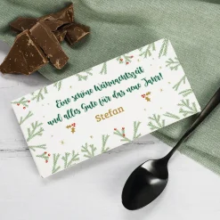 Whisky-Geschenkset zu Weihnachten mit Glenfiddich, graviertem Glas und Schokolade