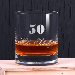 Whisky Set zum Geburtstag mit Auchentoshan und 2 Gläsern
