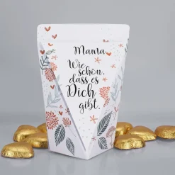 Wie schön, dass es Dich gibt - kleine Geschenktüte mit oder ohne Füllung