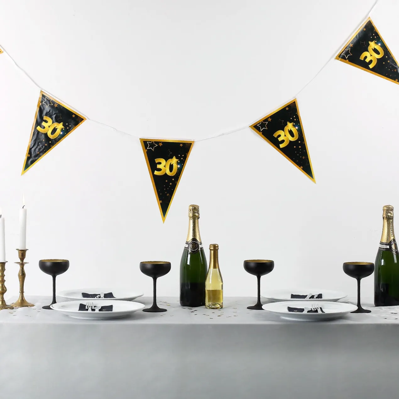Wimpel-Girlande zum 30. Geburtstag - Star