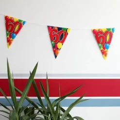 Wimpelkette Luftballons zum 60. Geburtstag