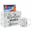 Winter Wärmer - Teekanne Tee mit Tasse als kleines Geschenket