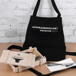 WMF Steak Besteckset mit Auftragsgriller Schürze