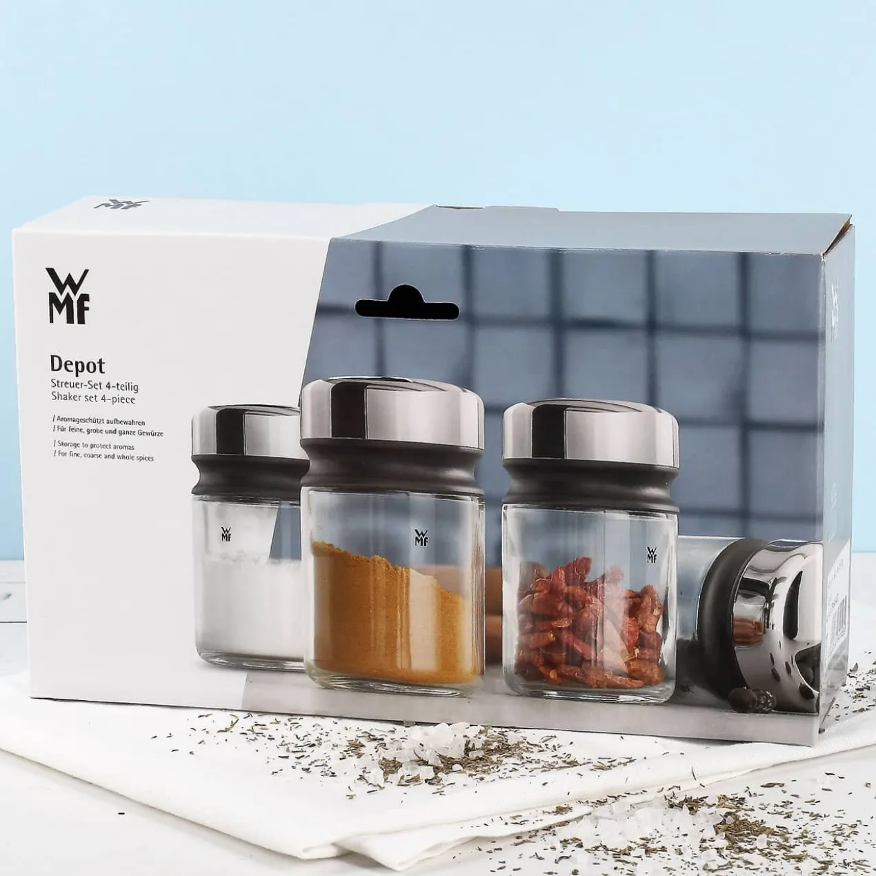 WMF Streuer Set mit Geschenksack zu Weihnachten