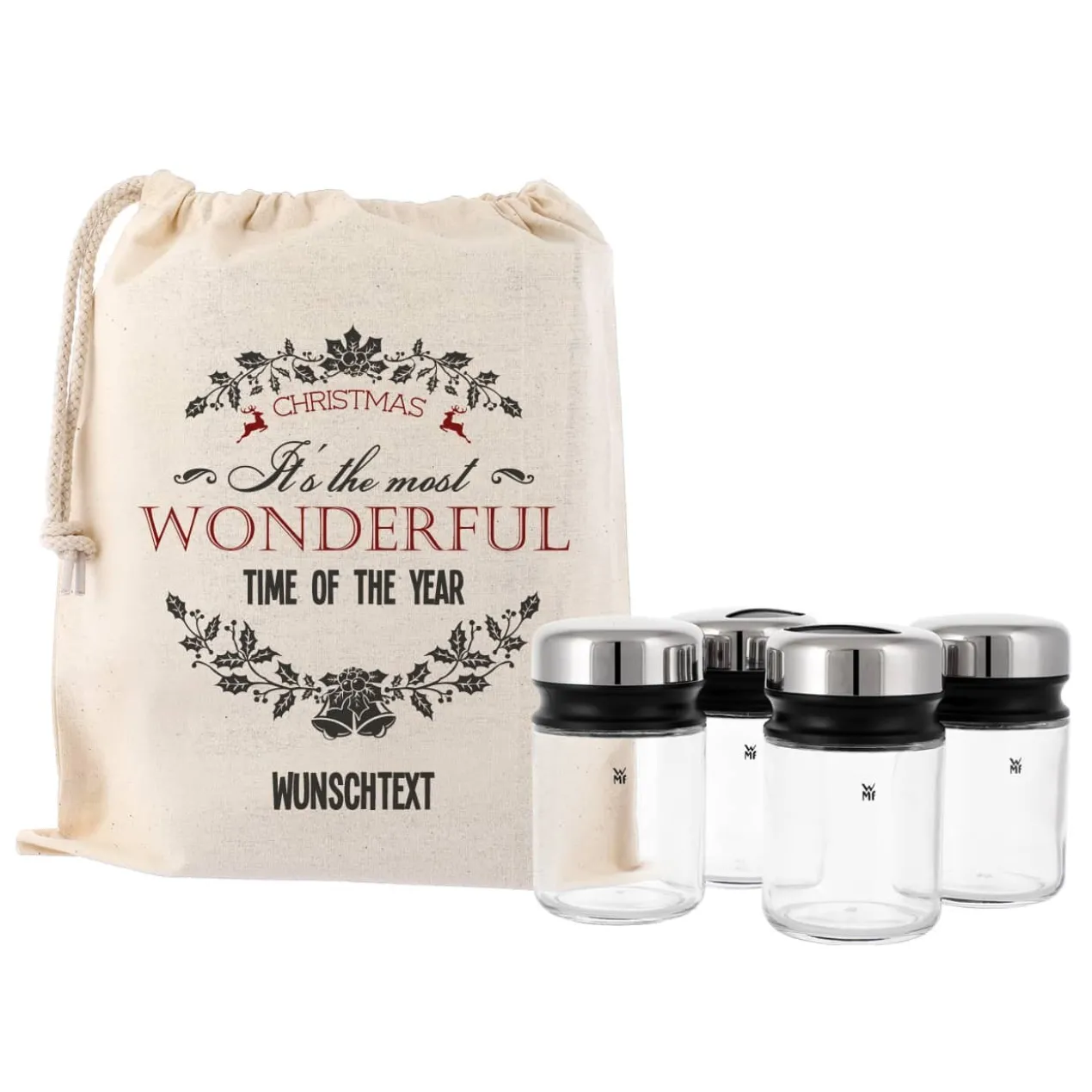 WMF Streuer Set mit Geschenksack zu Weihnachten