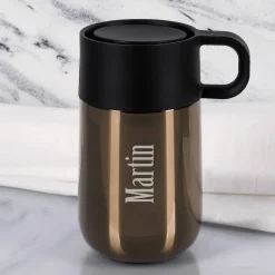 WMF Thermobecher in 2 Farben mit Namensgravur