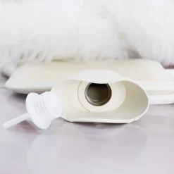 Wärmflasche zur Geburt mit Regenbogenmotiv für Mädchen