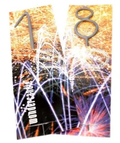 Wunderkerze als Überraschung zum 18. Geburtstag!