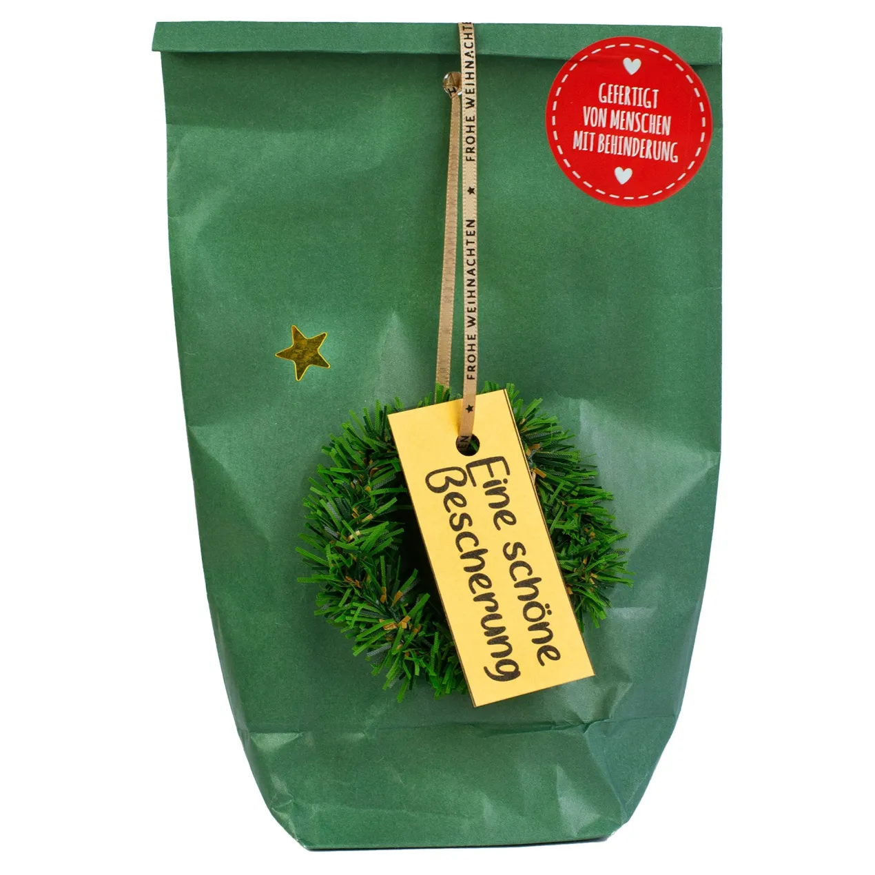 Wundertüte - Eine schöne Bescherung - kleine handgefertigte Überraschung für Weihnachten und Advent