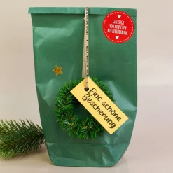 Wundertüte - Eine schöne Bescherung - kleine handgefertigte Überraschung für Weihnachten und Advent