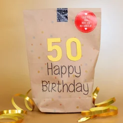 Wundertüte zum 50. Geburtstag