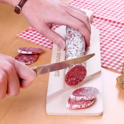 Wurstschneidebrett mit Gravur des Namens