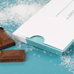 XL Schokolade mit Weihnachtsmann, Name und Wunschtext