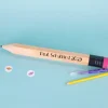 XXL Bleistift mit Radiergummi und Wunschtext in Übergröße! 35cm "Big Ideas"