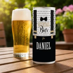 XXL Dosenbier "Vatertagsbier" personalisiert mit Name | Papa Bier Geschenk zum Vatertag