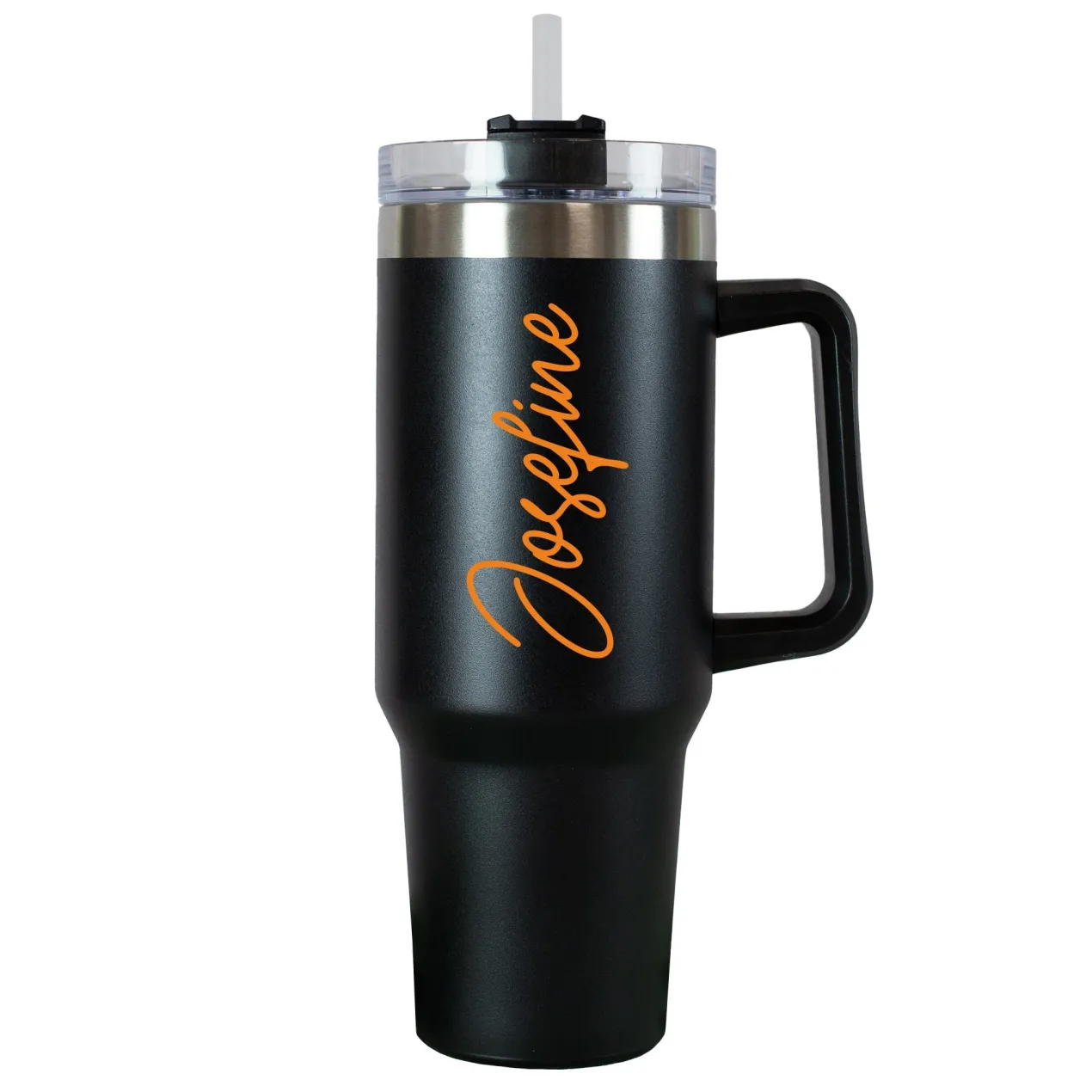 XXL Thermobecher personalisierbar mit Name | Auswahl Schriftfarbe | Thermo Cup 1,2 Liter