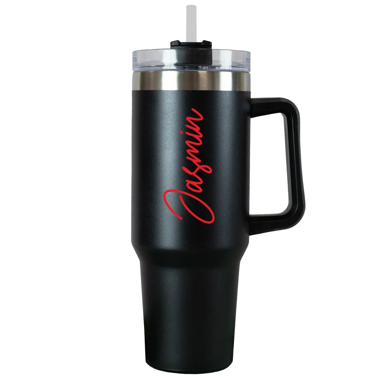 XXL Thermobecher personalisierbar mit Name | Auswahl Schriftfarbe | Thermo Cup 1,2 Liter