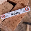 Zollstock zum 50. Geburtstag mit Wunschnamen